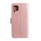 Samsung Galaxy A12 - Mandala Läder Fodral - Roséguld