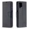 Samsung Galaxy A12 - Litchi Shark Fodral - Svart