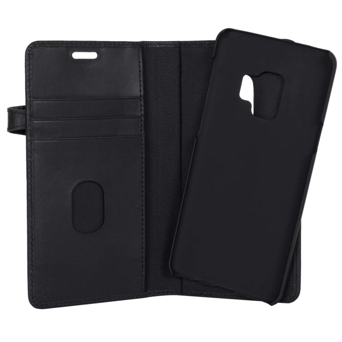 Bild 5, Buffalo Samsung Galaxy S9 Fodral 2in1 Äkta Läder Svart