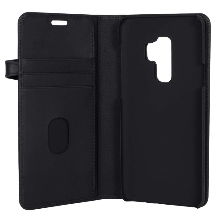 Bild 4, Buffalo Samsung Galaxy S9 Plus Fodral 2in1 Äkta Läder Svart