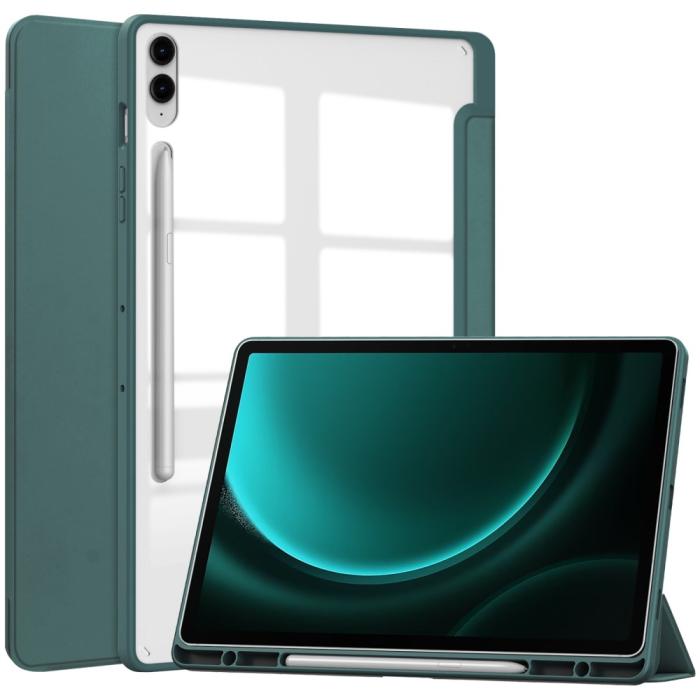 Bild 1, Galaxy Tab S9 FE Plus Fodral Hybrid Pennhållare Gr