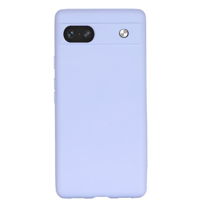 Bild 3, Google Pixel 7A Skal Liquid Silikon Med Strap Lila