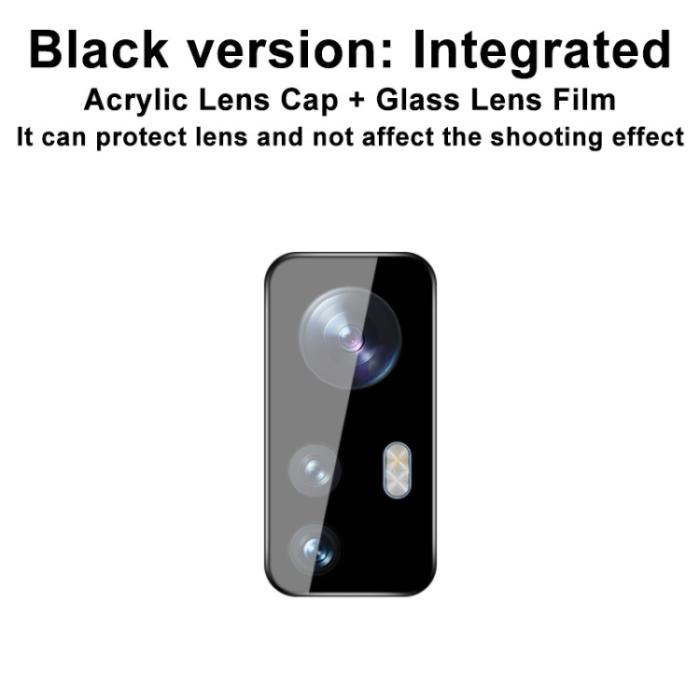 Bild 3, IMAK Xiaomi 12 Linsskydd Härdat Glas Svart