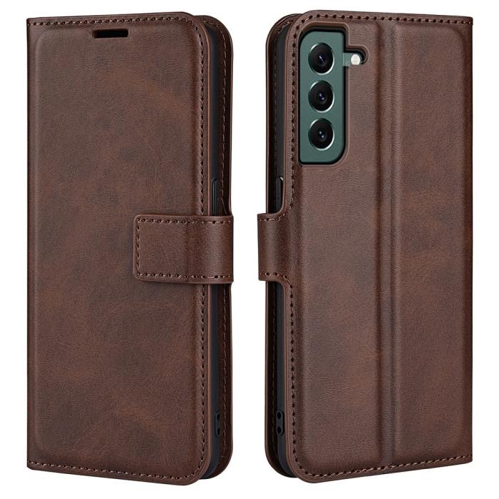 Bild 1, Samsung Galaxy S23 Plus Fodral Solid Läder Brun