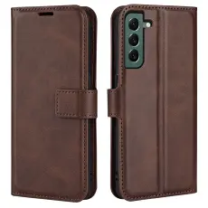 Samsung Galaxy S23 Plus Fodral Solid Läder Brun