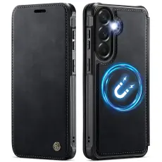 CASEME Samsung Galaxy A17/A16/A26 Skal RFID Pl&aring;nbok Svart