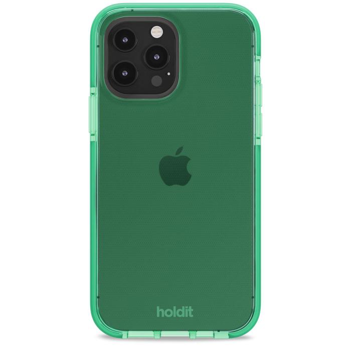 Bild 2, holdit iPhone 13 Pro Skal Seethru Grass Green
