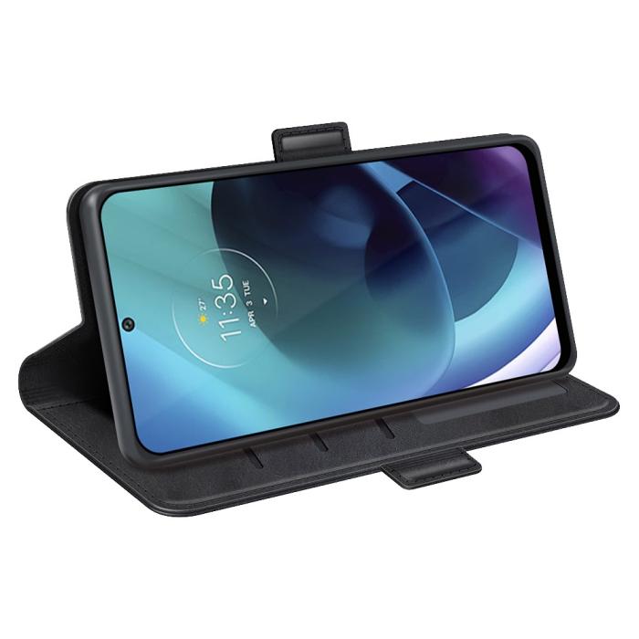 Bild 6, Motorola Moto G71 Fodral Med Magnetisk Stängning Svart