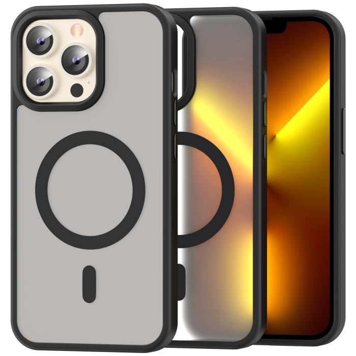 Bild 1, ColorPop iPhone 13 Pro Max Skal CH MagSafe Matt Svart