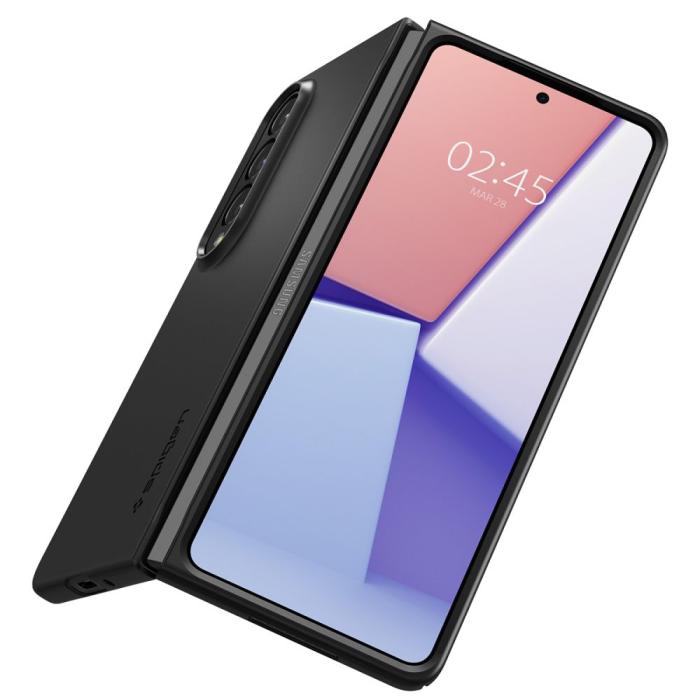 Bild 4, Spigen Samsung Galaxy Z Fold 4 Skal AirSkin Svart