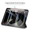 DUX DUCIS iPad Pro 11 2024 DOMO Series Tri-Fold Fodral Svart