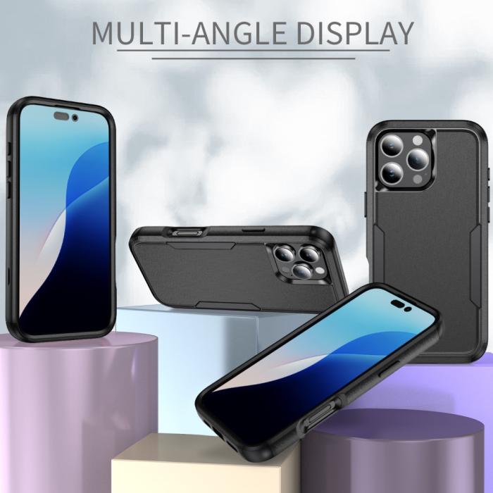 Bild 3, iPhone 16 Pro Max Skal Extreme Shockproof Hybrid Svart