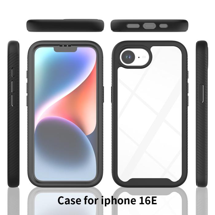 Bild 6, iPhone 17e / 16e Skal 360 Hybrid Defense Svart