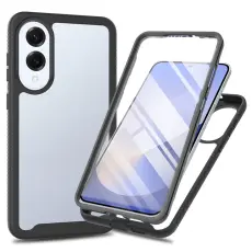 Samsung Galaxy S25 Edge Skal 360 Hybrid Defense Svart