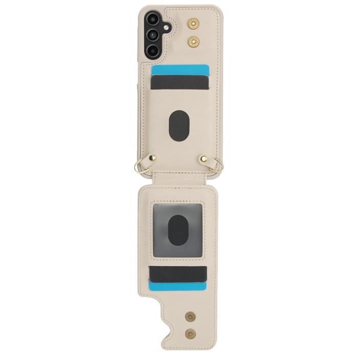 Bild 2, Samsung Galaxy S26 Skal Multifunktionellt Läder Beige