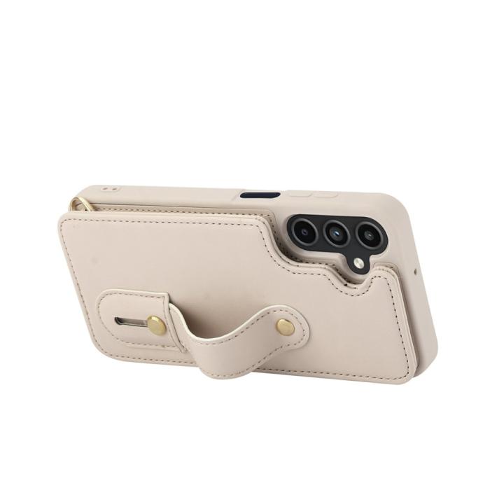 Bild 3, Samsung Galaxy S26 Skal Multifunktionellt Läder Beige