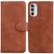 Motorola Moto G52/G82 Fodral Skin Touch Brun