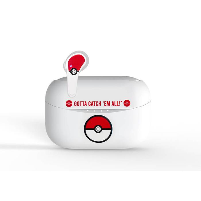 Bild 1, Pokemon Hörlur In-Ear TWS Bluetooth Vit