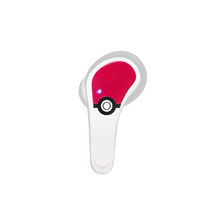Bild 4, Pokemon Hörlur In-Ear TWS Bluetooth Vit