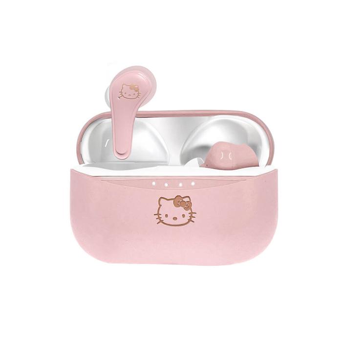 Bild 1, Hello Kitty Hörlur In-Ear TWS Bluetooth Rosa