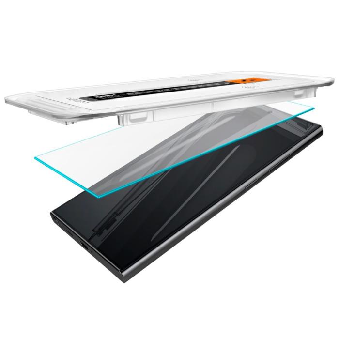 Bild 5, Spigen Galaxy S24 Ultra 2-PACK GLAS.tR 