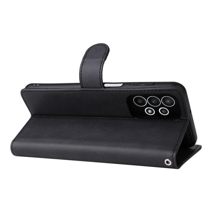 Bild 4, Samsung Galaxy A23 5G 2in1 Magnet/Plånboksfodral Svart