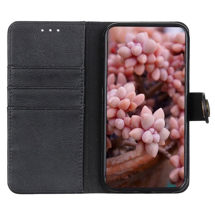 Bild 2, KHAZNEH Samsung Galaxy A25 5G Fodral Läder Svart