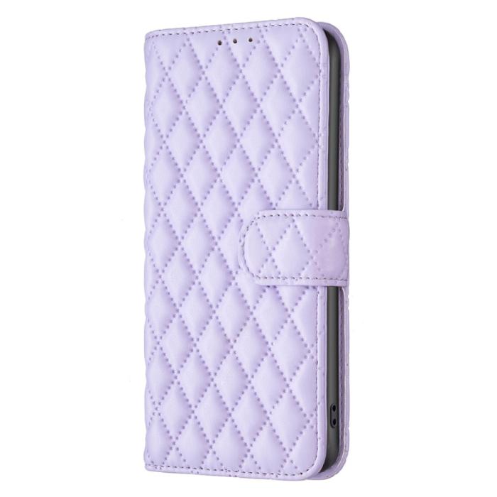 Bild 5, Motorola Moto G55 5G Fodral Diamond Läder Lila