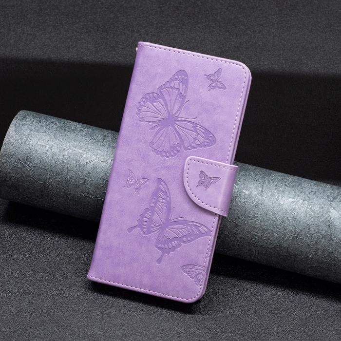 Bild 5, Xiaomi Redmi 10 5G Fodral Butterfly Lila