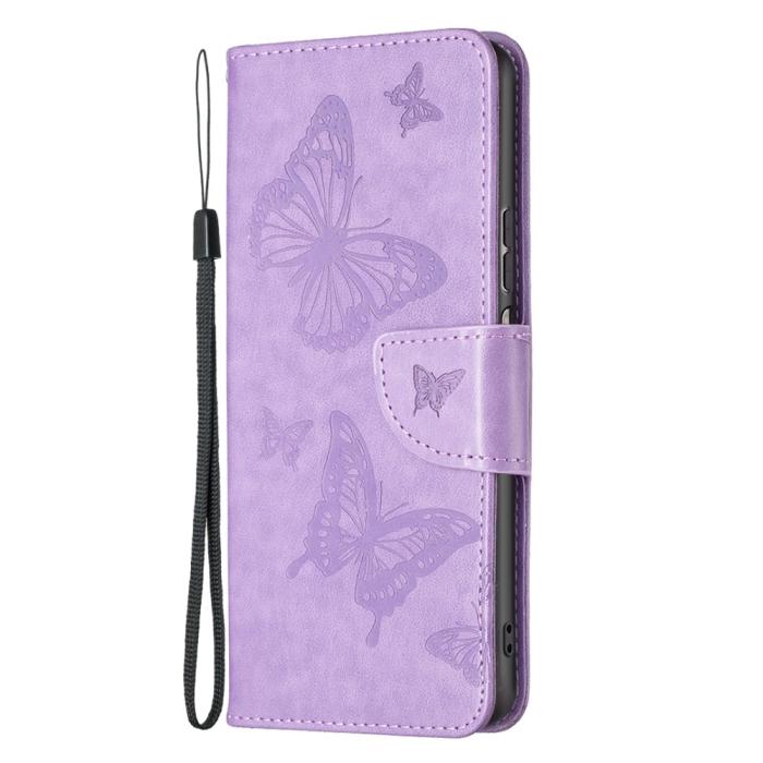 Bild 6, Xiaomi Redmi 10 5G Fodral Butterfly Lila