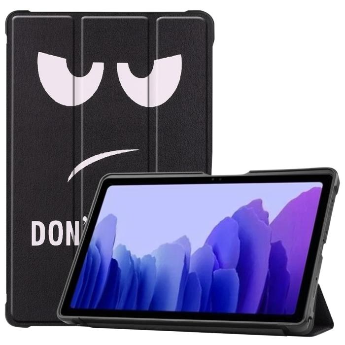 Bild 1, Samsung Galaxy Tab A7 10.4 Fodral Tri-Fold Dont Touch Me