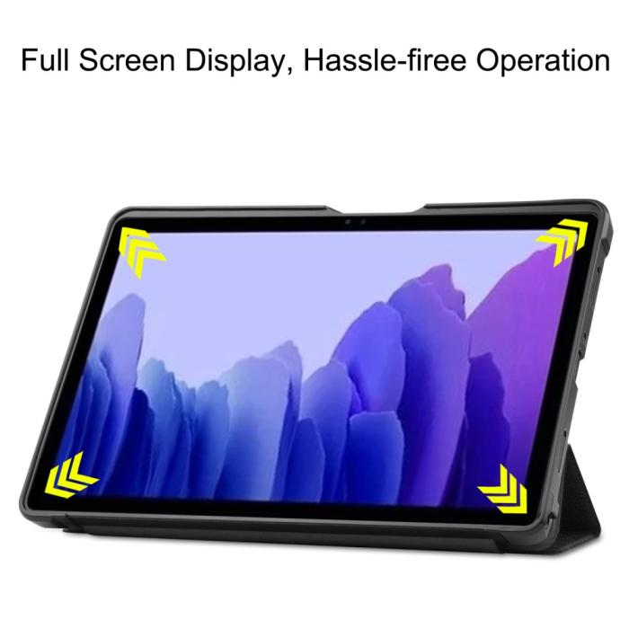Bild 4, Samsung Galaxy Tab A7 10.4 Fodral Tri-Fold Dont Touch Me