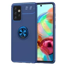 Samsung Galaxy A72 - Ring Skal - Bl&aring;