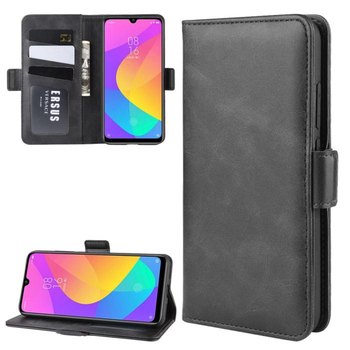 Bild 1, Xiaomi Mi A3 - Plånboksfodral - Svart