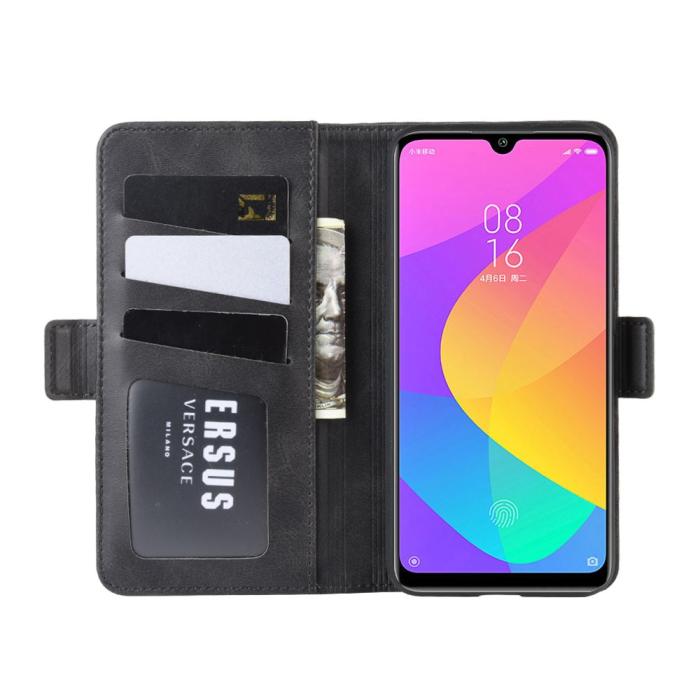 Bild 5, Xiaomi Mi A3 - Plånboksfodral - Svart
