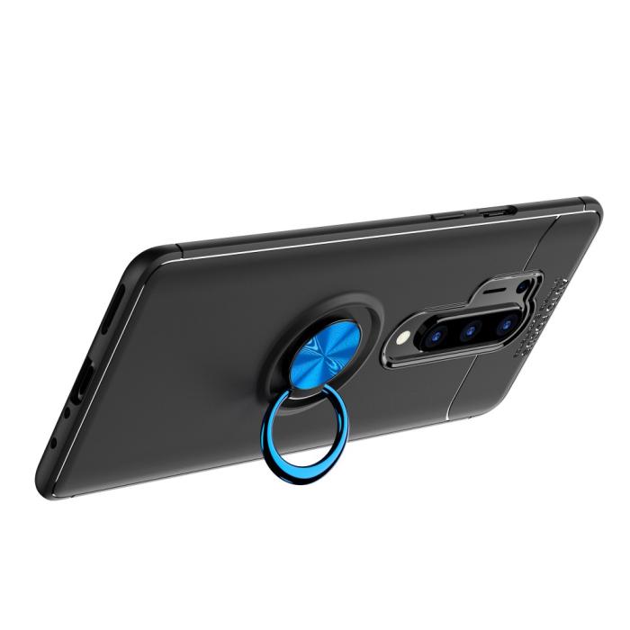 Bild 2, OnePlus 8 Pro - Ring Skal - Svart/Blå