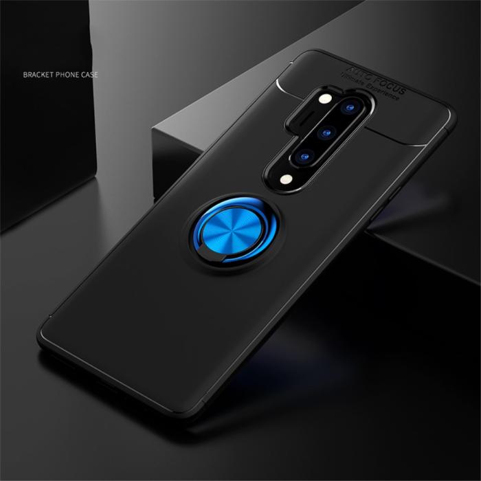 Bild 4, OnePlus 8 Pro - Ring Skal - Svart/Blå