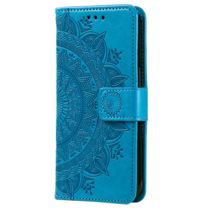 Bild 5, Samsung Galaxy A34 5G Fodral Mandala Läder Blå