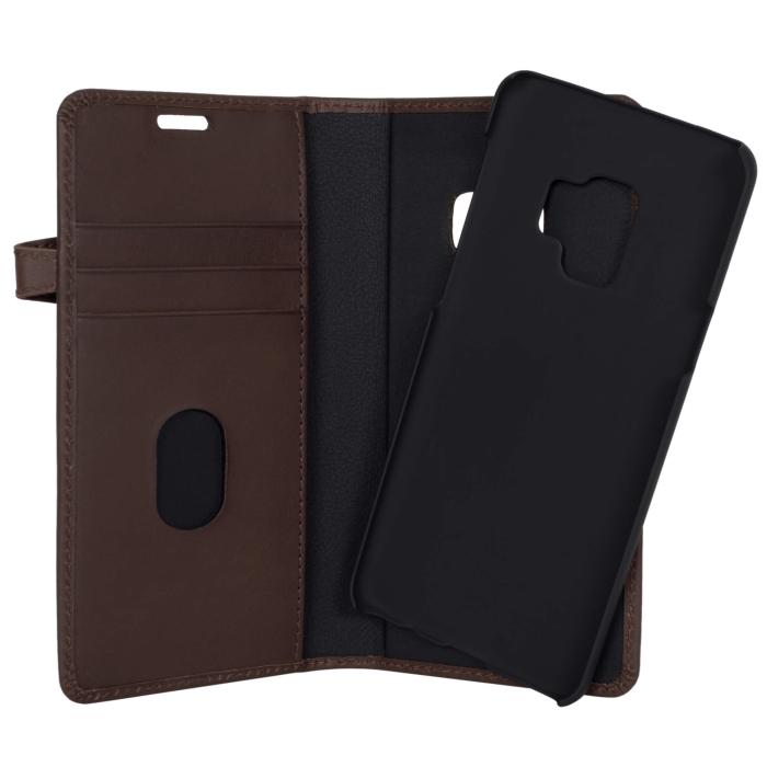 Bild 5, Buffalo Samsung Galaxy S9 Fodral 2in1 Äkta Läder Brun