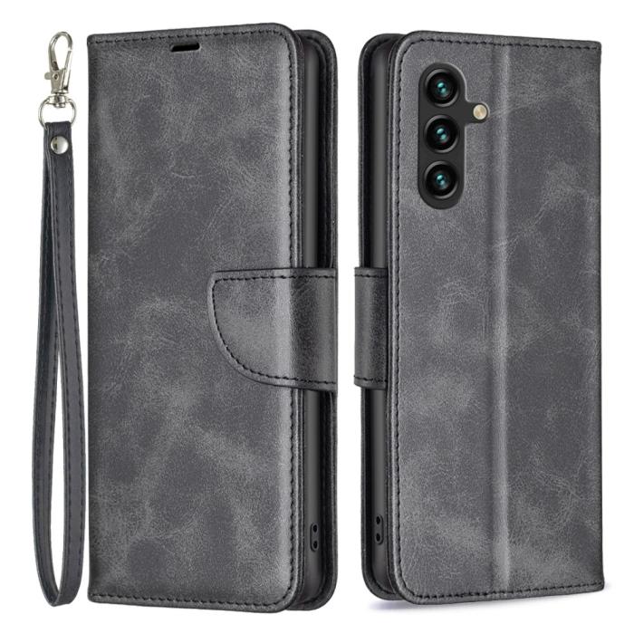 Bild 1, Samsung Galaxy A35 5G Fodral Shark Läder Svart