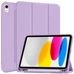 Tech-Protect iPad 10.9 2022 Fodral SmartCase Pennhållare Lila