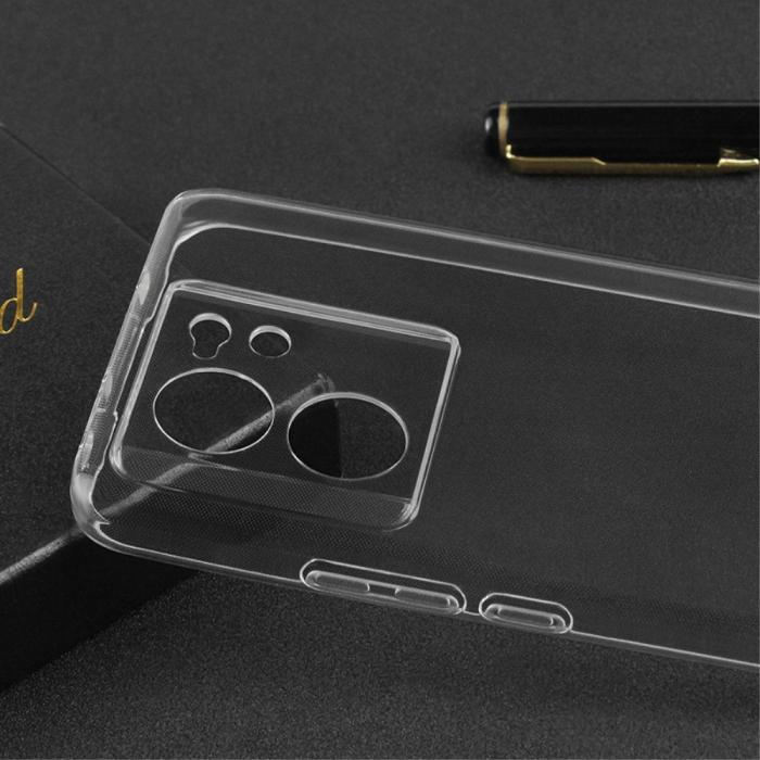 Bild 3, Xiaomi 13T / 13T Pro Skal TPU Transparent