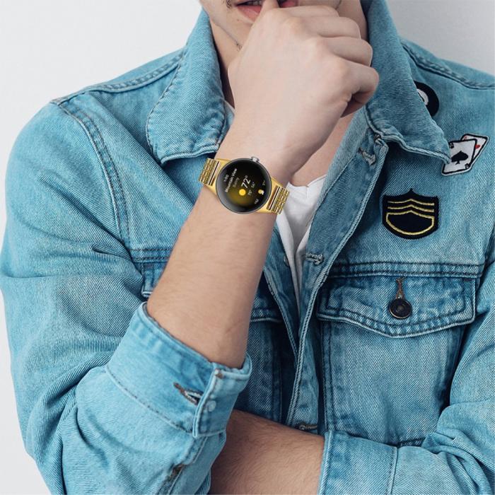 Bild 5, Google Pixel Watch / Watch 2 Metallarmband Guld