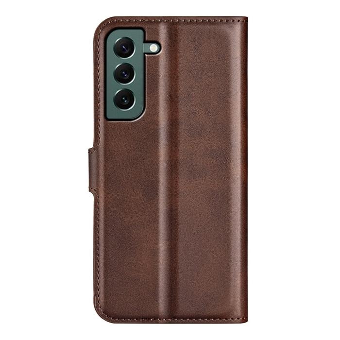 Bild 6, Samsung Galaxy S23 Plus Fodral Solid Läder Brun