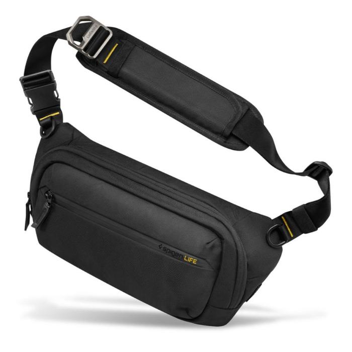 Bild 1, Spigen Crossbody Axelväska Svart