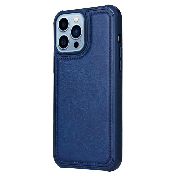 Bild 4, iPhone 13 Pro Fodral/Skal 2in1 Magnet Multifunktionellt Blå