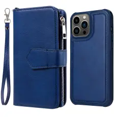 iPhone 13 Pro Fodral/Skal 2in1 Magnet Multifunktionellt Bl&aring;