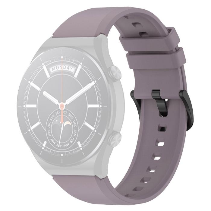 Bild 1, Silikon Armband Smartwatch (22 mm) Lila
