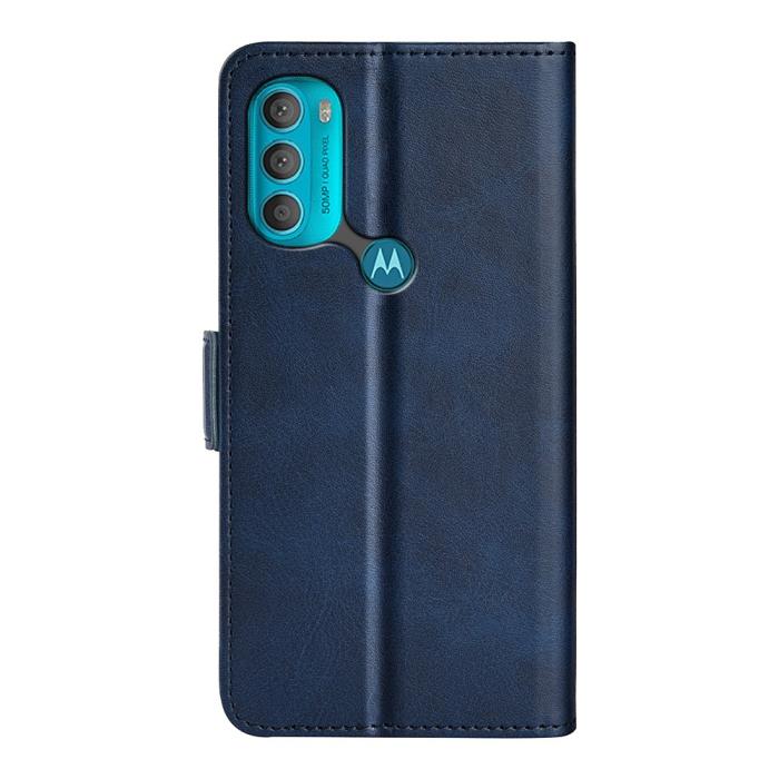 Bild 3, Motorola Moto G71 Fodral Med Magnetisk Stängning Blå
