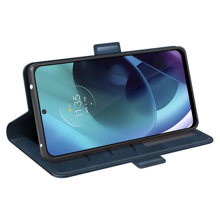 Bild 6, Motorola Moto G71 Fodral Med Magnetisk Stängning Blå